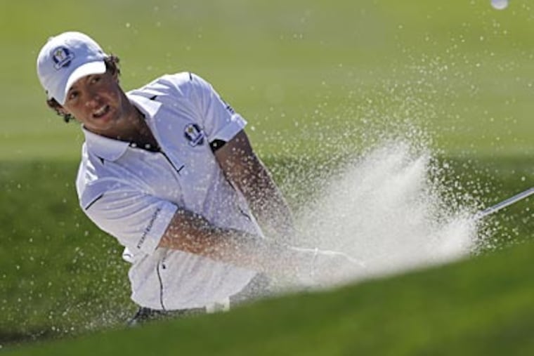 Time and again, Rory McIlroy was anything but gentlemanly at the Ryder Cup. (Chris Carlson/AP)