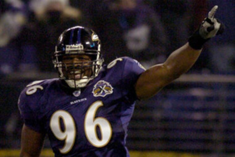 Adalius Thomas is one free agent who can expect a big payday.