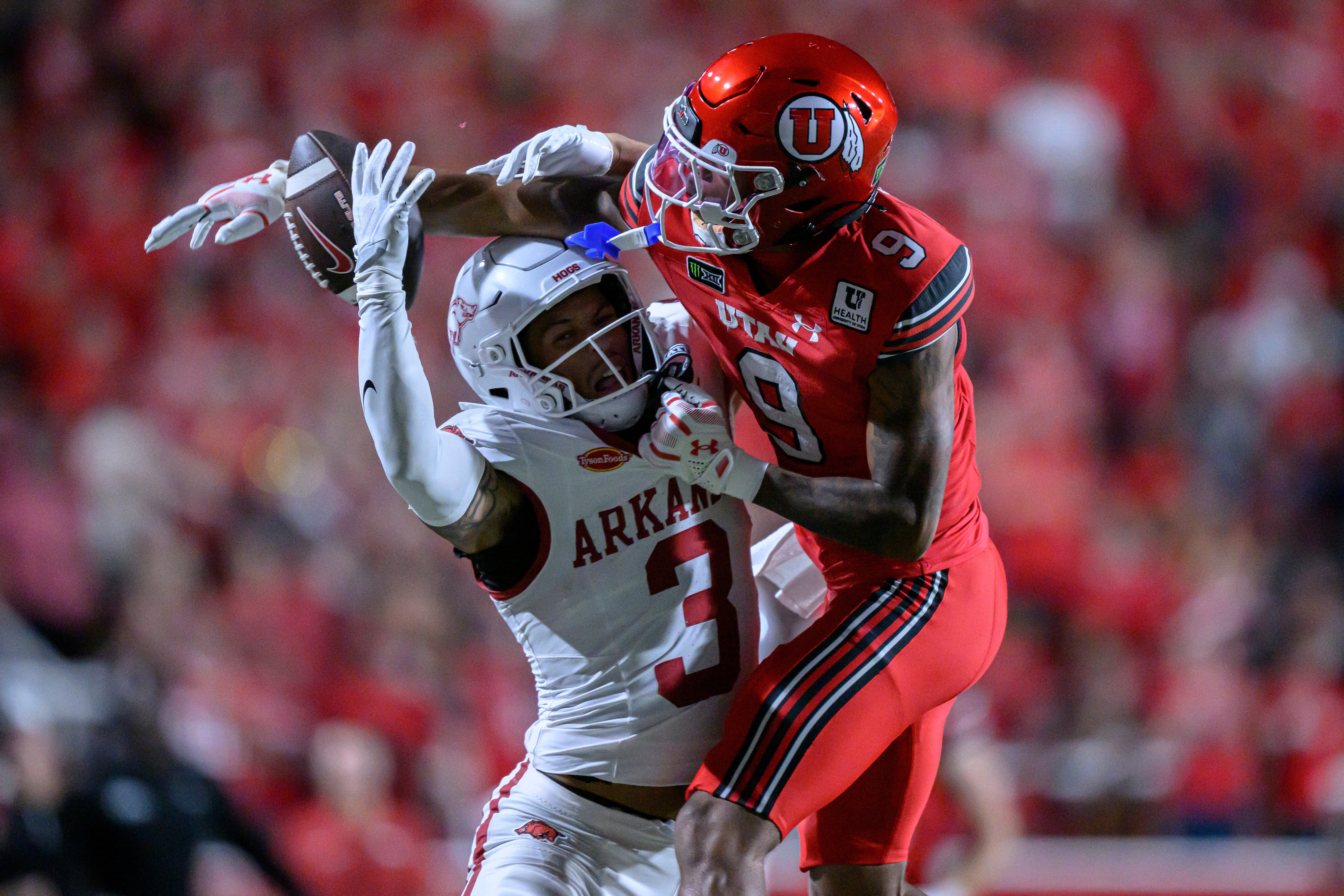 Dampier accounts for 4 touchdowns as No. 20 Utah dominates Arkansas