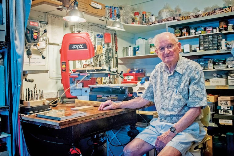 Edgar Stern was seeking something new when he took up woodworking about four years ago.