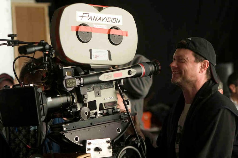 Writer-director George Nolfi on the set of the romantic thriller "The Adjustment Bureau," starring Matt Damon and Emily Blunt.
