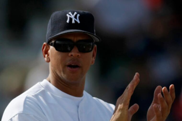 "We're friends, that's it," says Alex Rodri- guez. But he does disclose a deep altruistic connection with Ms. Material.