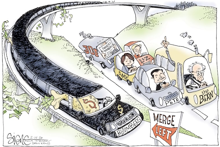 Billionaires for president
TOON14
Bloomberg Merge