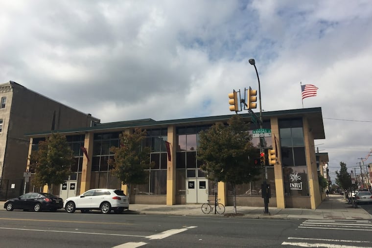 Built in 1954 for the Grand Lodge of the Pennsylvania Order of the Sons of Italy in America, this building at Broad and Federal is an excellent example of low-cost midcentury modernism. It was designed by Carroll, Grisdale & Van Alen, with an assist from Frank Petrillo. It is now owned by Programs Employing People, which provides services to people with intellectual and physical disabilities.