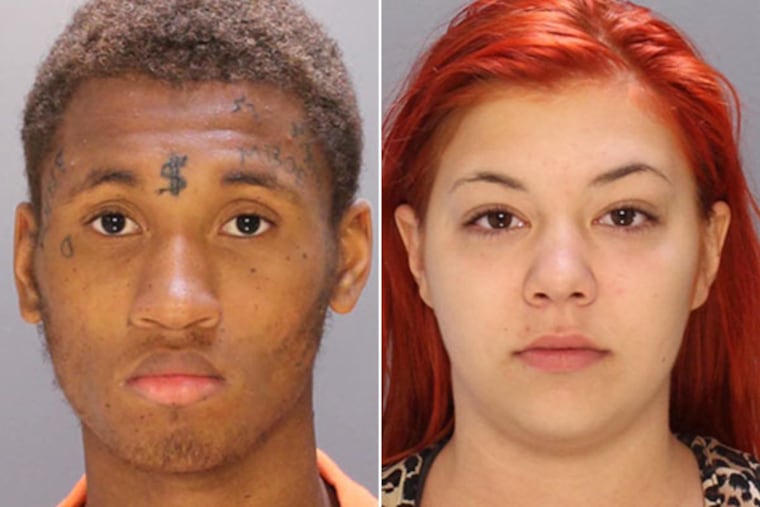 Elijah Maddox (left) and Samantha Angelo.