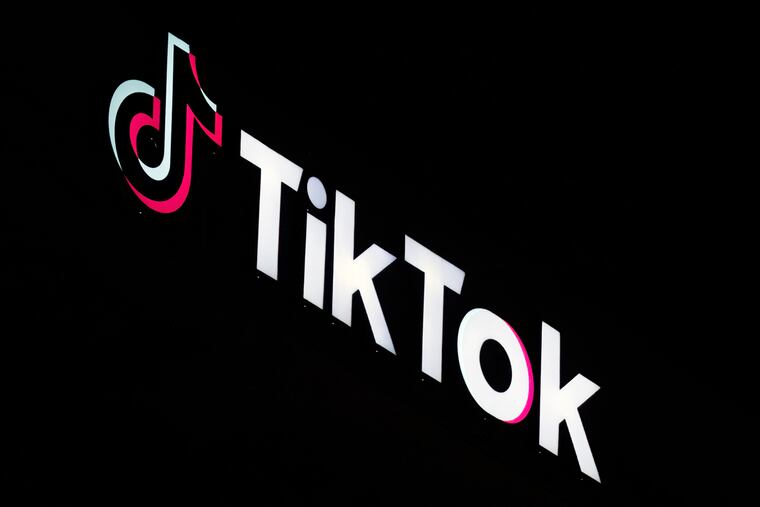 A TikTok sign is displayed on top of their building in Culver City, Calif., on Tuesday, Dec. 3, 2024.
