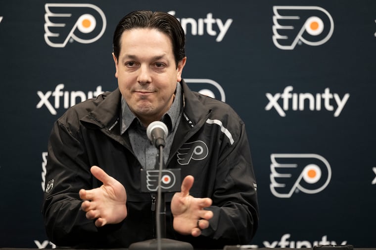 General manager Danny Brière has shown he might just have the patience to rebuild the Flyers the proper way.