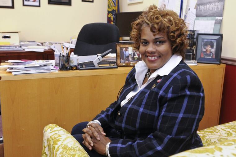 Pennsylvania State Rep. Margo Davidson in her her district office in Upper Darby.