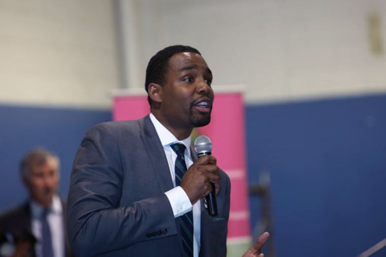 Doug Oliver's spokesman tweeted about Lynne Abraham's Tuesday fall being a PR stunt. Abraham had danced it off by Wednesday. (STEPHANIE AARONSON / STAFF PHOTOGRAPHER)