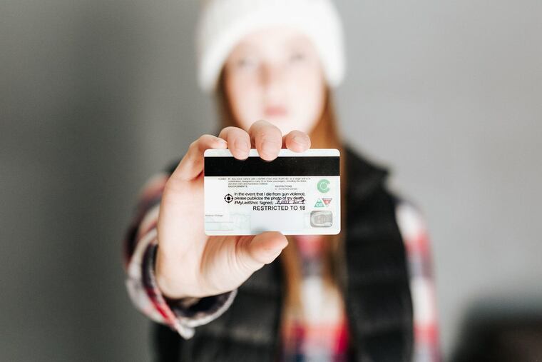 Columbine high school students create campaign to end gun violence.