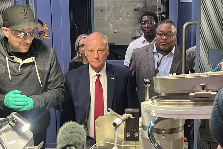 U.S. Treasurer announces end of copper-clad penny production during visit to Philadelphia Mint, concluding 232-year history. U.S. Treasurer announces end of copper-clad penny production during visit to Philadelphia Mint, concluding 232-year history.