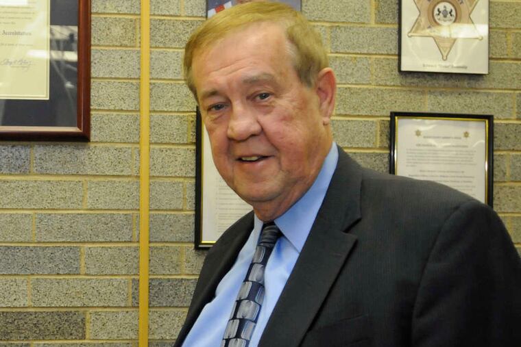 Bucks Sheriff Edward Donnelly is proud of the office's accreditation by Pa. police chiefs.