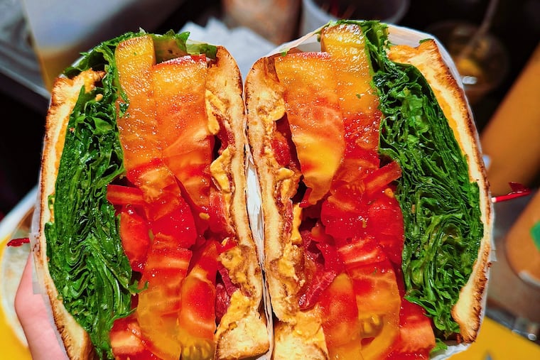 The BLT sandwich at Middle Child. The seasonal sandwich is only available for about a month every year, and brings out customers who line up around the block.