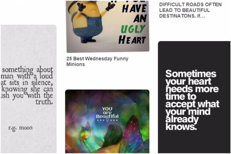 Inspirational Sayings follow us everywhere.