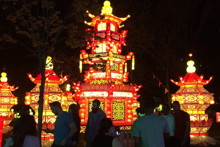 The Chinese Lantern Festival at Franklin Square will be fenced off to the public in the evenings until June 12.