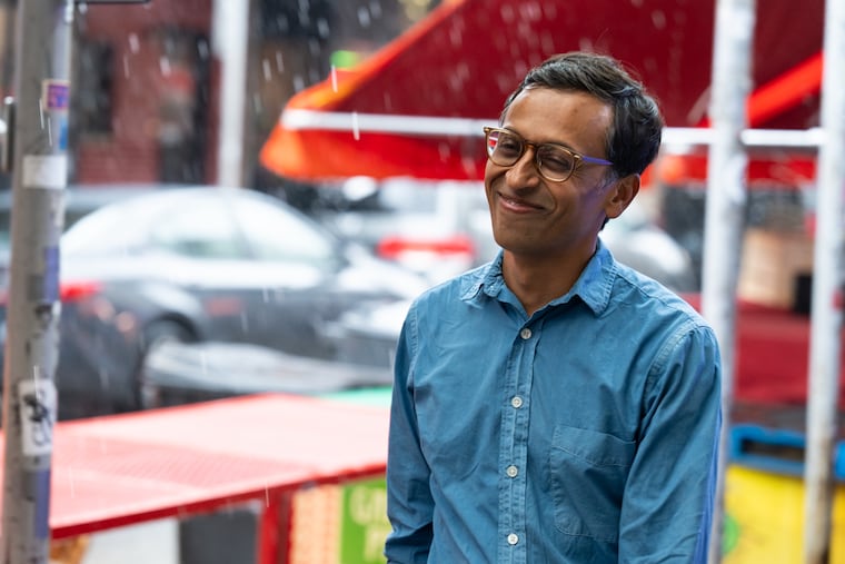 State Sen. Nikil Saval lives in the Italian Market with his wife and two young children.