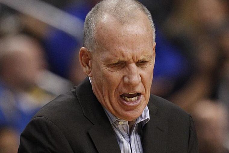 Sixers coach Doug Collins. (Ron Cortes/Staff Photographer)