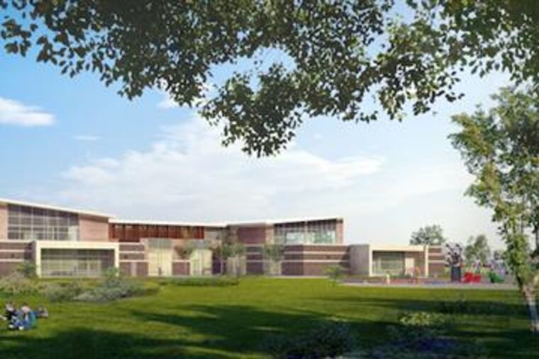 To protect construction costs for Caley Elementary (pictured) and other school projects from rising with interest rates, school officials bought interest-rate swaps in 2018. But interest rates fell instead of rising, and now Upper Merion Area School District is one of several that face millions in financial costs.