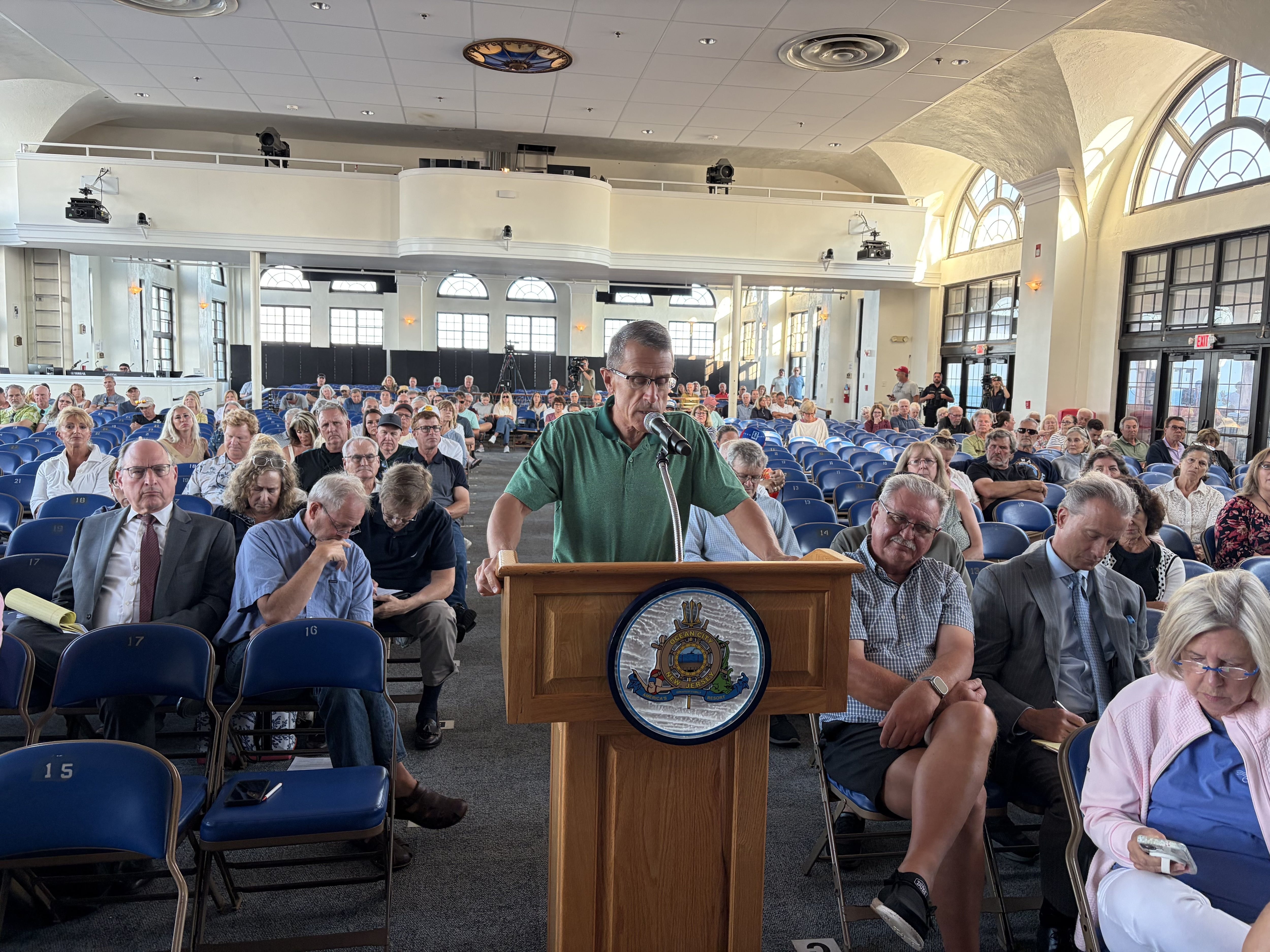 Ocean City Council moved forward on a plan to build a luxury hotel at the old Wonderland Pier site