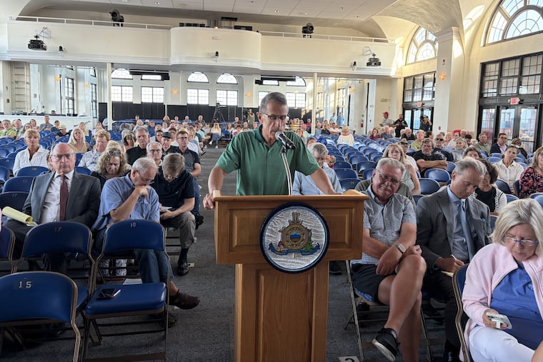 Jim Kelly, who was elected to Ocean City's City Council on May 12 and was set to be sworn in July 1, urged council to hold off on voting on the former Wonderland Pier site at 600 Boardwalk. He is against a hotel proposal.