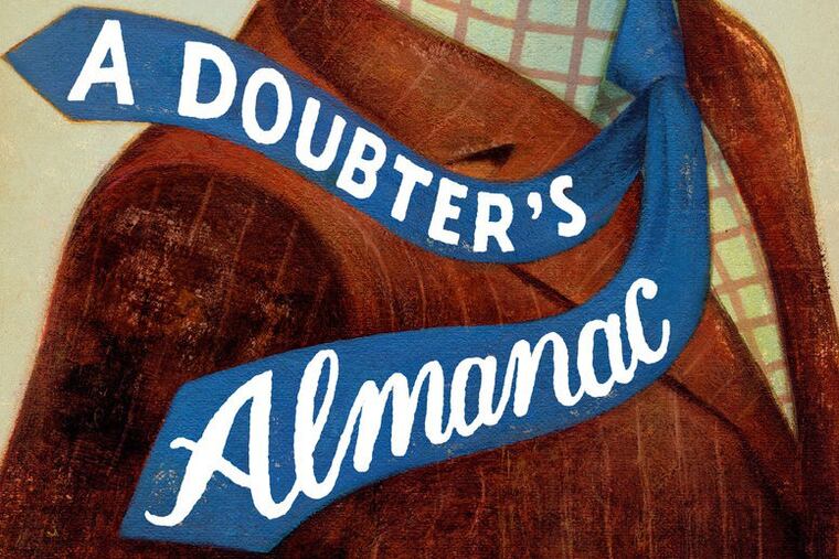 Detail from the book jacket of Ethan Canin's "A Doubter's Almanac."