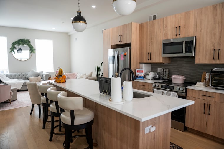 Ong liked the house's modern, open-concept kitchen. 
