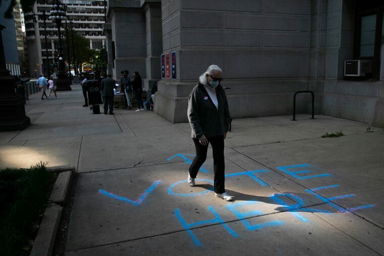 The city commissioners’ main office in City Hall was one of the first seven "early voting" offices opened in Philadelphia. The others have been slowly rolling out due to staffing shortages.