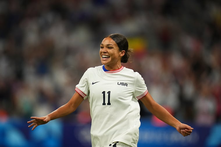Sophia Smith and the U.S. women's soccer team will take on Brazil in the gold medal match at the Paris Olympics Saturday.