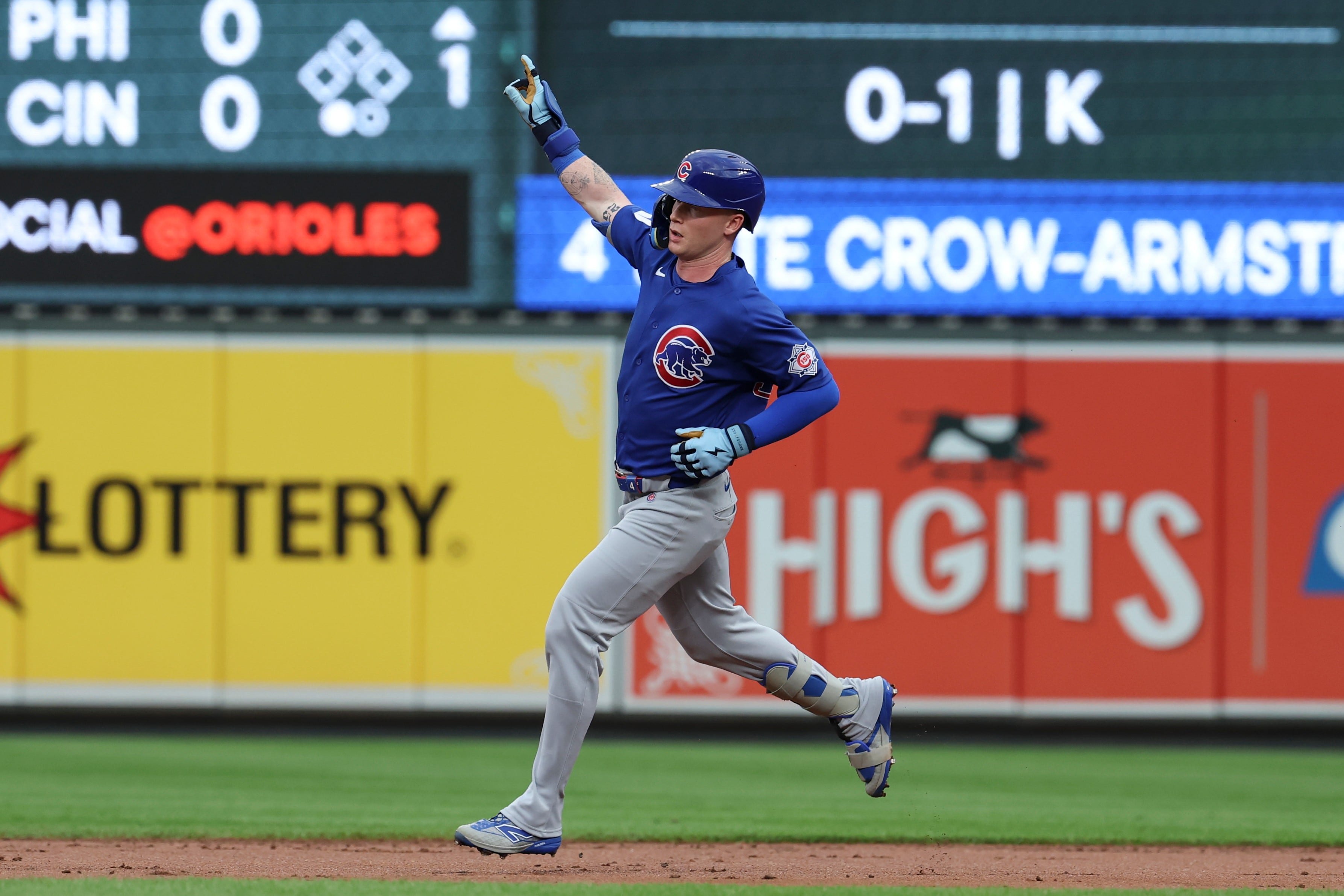 Crow-Armstrong hits 2 of Chicago's 5 homers and the Cubs outslug Baltimore 9-7