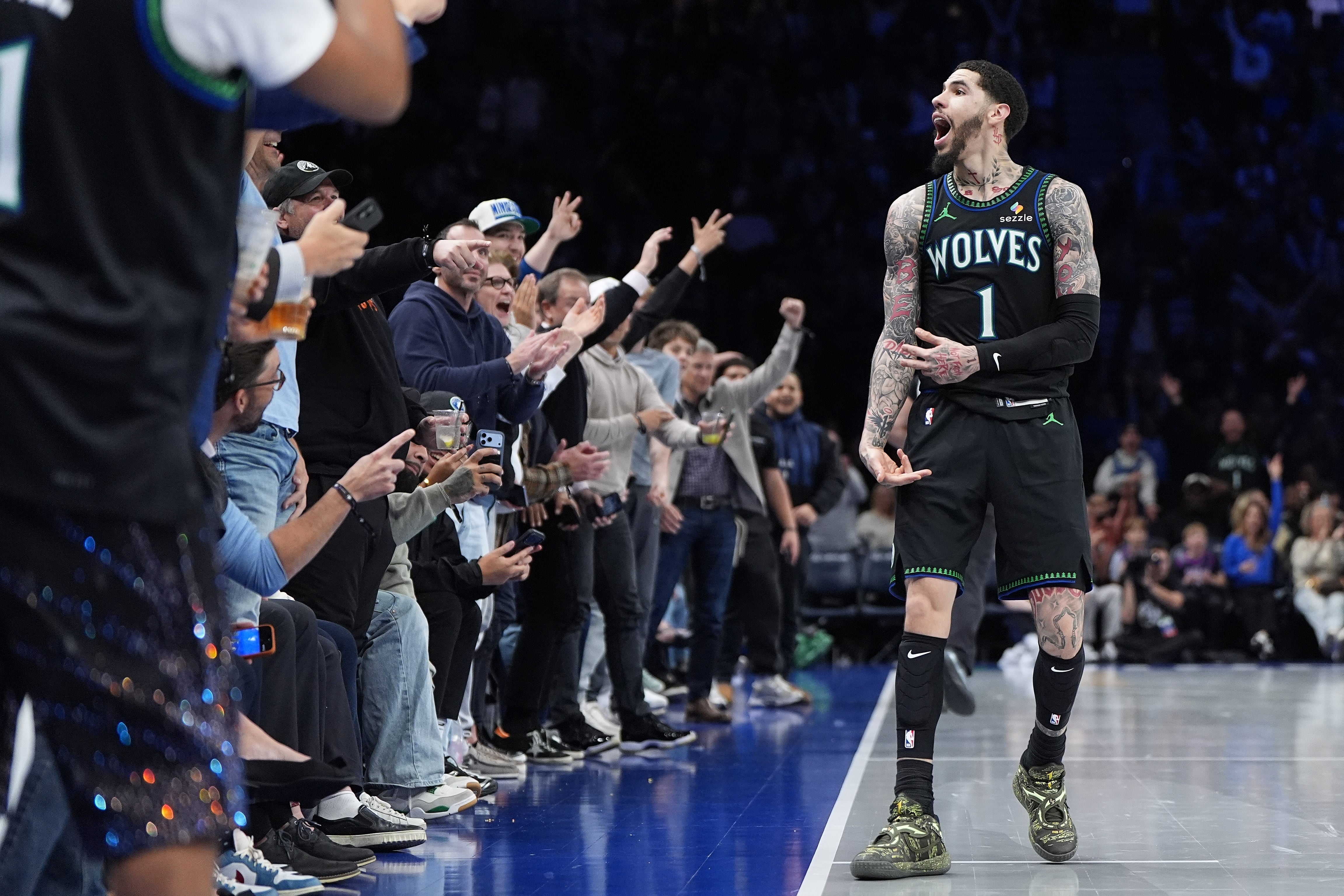 Timberwolves blow out Clippers 127-101 behind Ball's 24 points for 1st win without Edwards