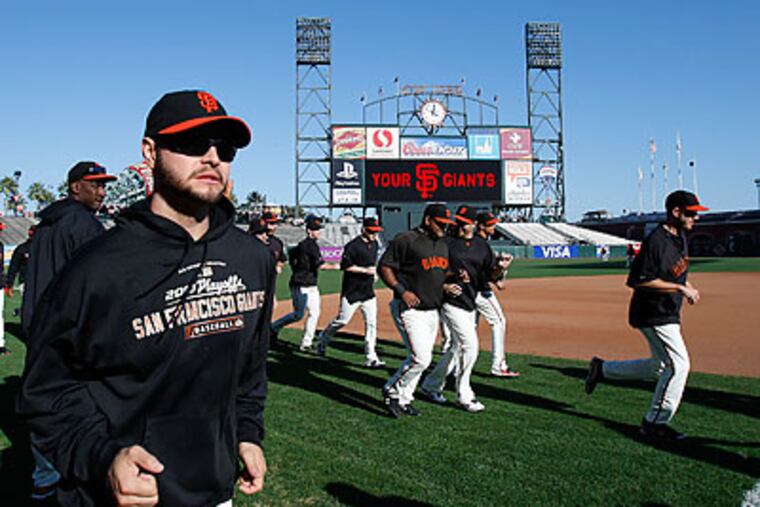 San Francisco is ready to welcome the NLCS to the West Coast. (David Maialetti/Staff Photographer)