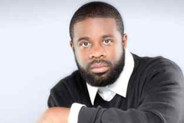 After three years in prison for drug sales, Zack Williams (right) has turned his life around - he's directing his own digital film with M. Azim Siddiqui (far left) entitled "Can't Judge a Book." It's a Philly story of deceit, drugs and murder.