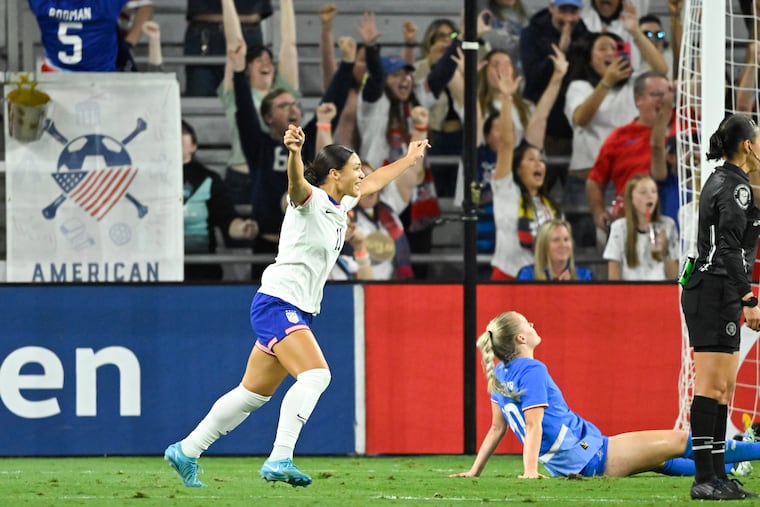 Sophia Wilson hasn't played for the U.S. women's team since October 2024.