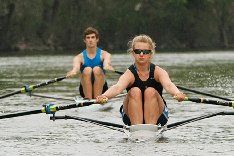 The Whitemarsh Boating Club in action. (Michael S. Wirtz/Staff Photographer)