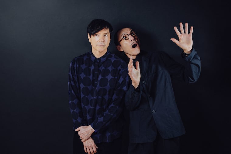 Russell and Ron Mael of the long running alt-pop band Sparks, the subject of director Edgar Wright's music documentary The Sparks Brothers, opening Friday, June 18.