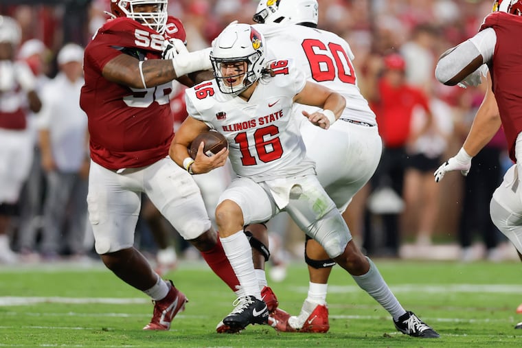 Illinois State quarterback Tommy Rittenhouse (16) has led the Redbirds on an impressive road march through the FCS playoffs.