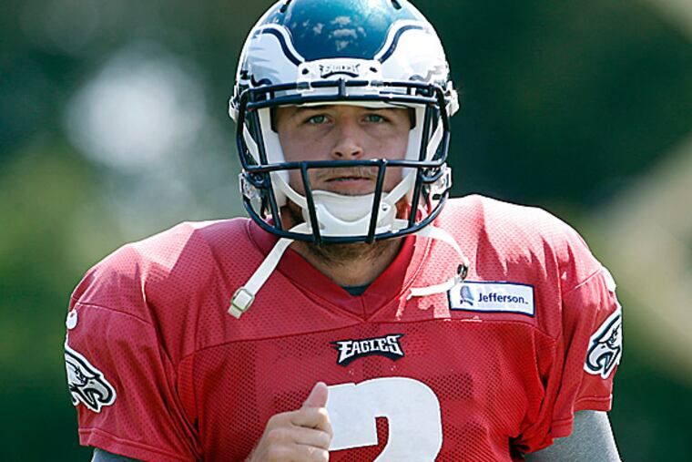 Eagles quarterback Matt Barkley.