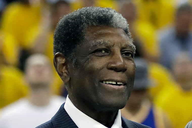 Former Golden State Warriors head coach Al Attles during the NBA Finals between the Warriors and the Cleveland Cavaliers on June 4, 2017.