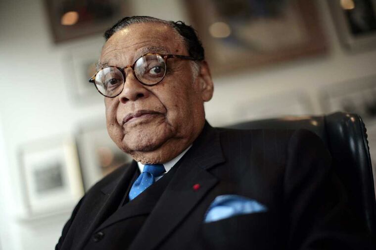 William T. Coleman Jr. in his office at the law firm of O'Melveny & Myers in Washington in 2007.