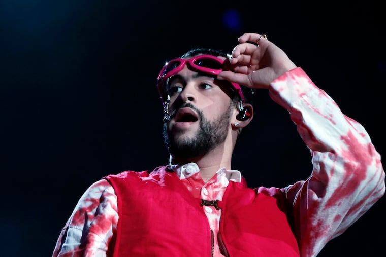 Bad Bunny at 2022's Made in America Festival in Philadelphia.