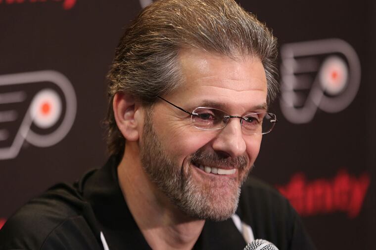 Flyers general manager Ron Hextall.
