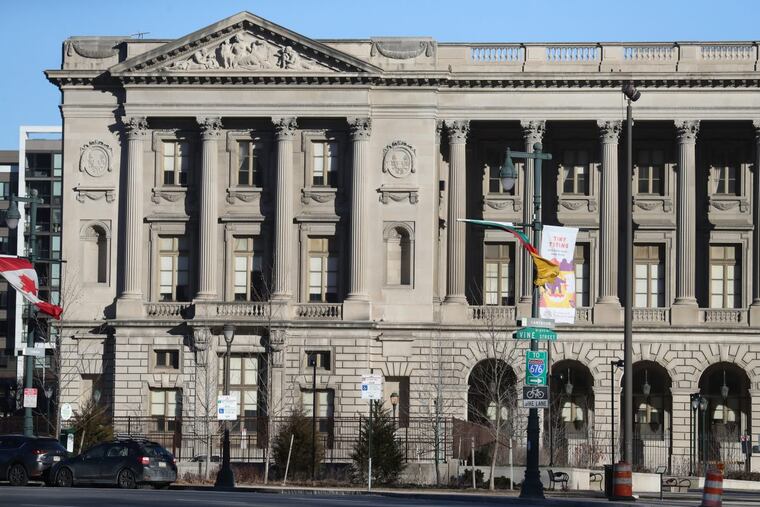 The former Family Court building on the Ben Franklin Parkway at 1801 Vine St.