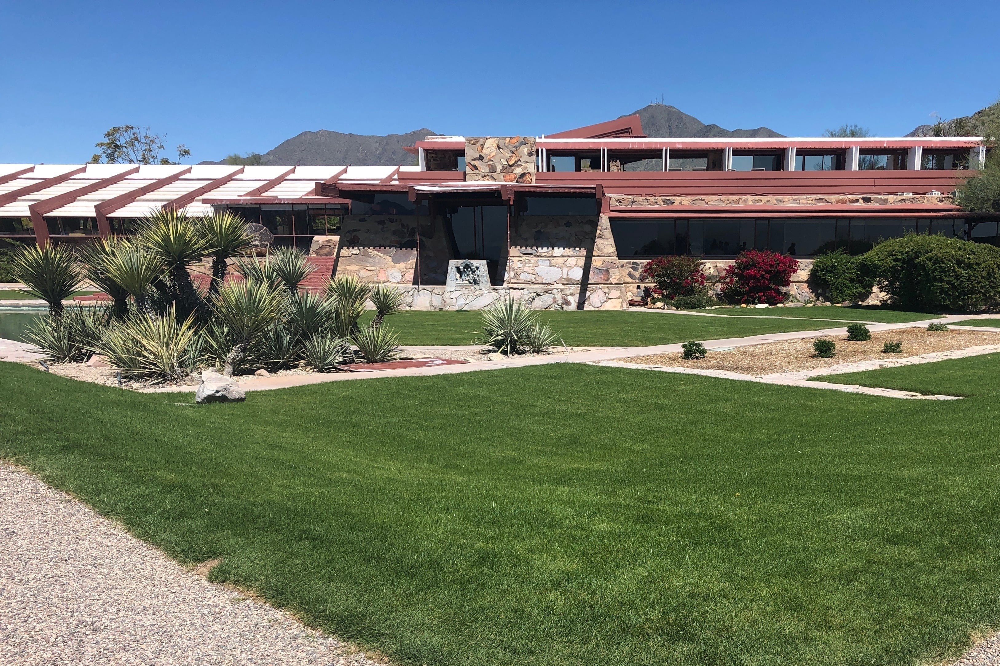 Visitor killed by piece of roof blown off Frank Lloyd Wright's winter home in Arizona