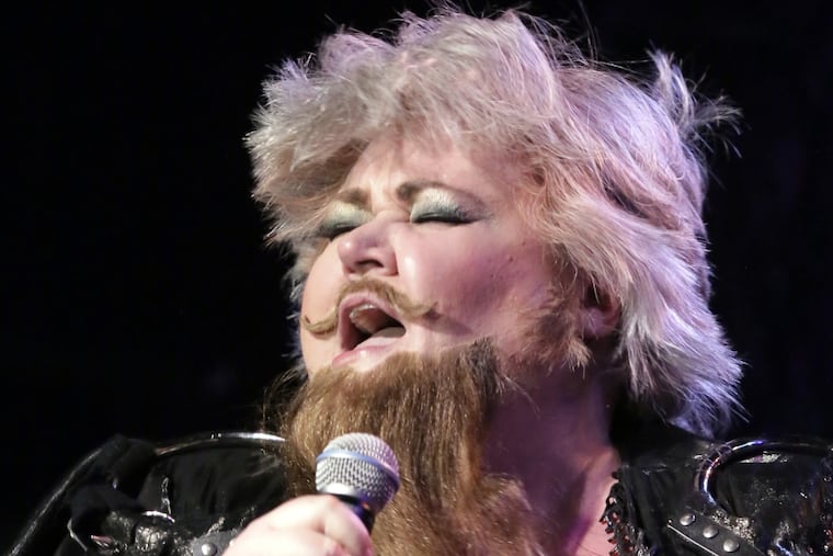 Opera star Stephanie Blythe appears during show Friday night at TLA South St in Philadelphia. on February 24, 2017.