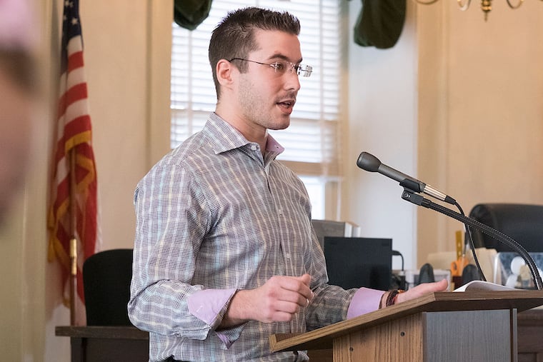 Keynote speaker Landon Hacker, a drug court alum, graduated from college and has been accepted at two law schools. He wants to be a defense lawyer specializing in drug cases.