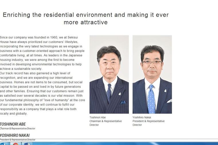 Executives at Japan-based home builder Sekisui House are fighting for control of the company