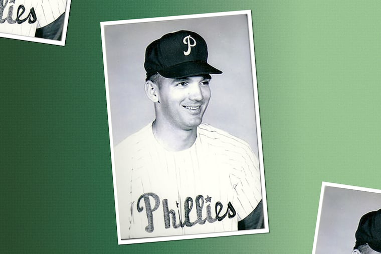 Mickey Harrington finally got his call up to the Phillies in July 1963, six years after signing with them. His time on the field lasted minutes.