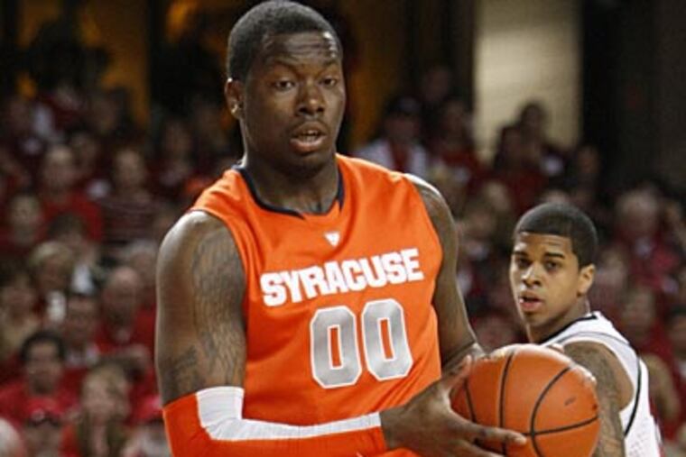 Rick Jackson could be a defensive stud for an NBA team. (Ed Reinke/AP)