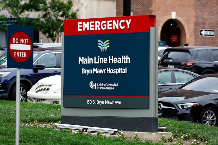 Bryn Mawr Hospital on Sunday, June 8, 2025 in Bryn Mawr, Pa.