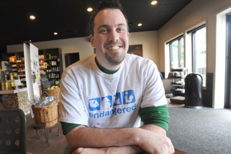 Andy Woodworth called for a boycott of HarperCollins, which told libraries that they would have to repurchase e-books that had been checked out 26 times. (April Saul / Staff Photographer)